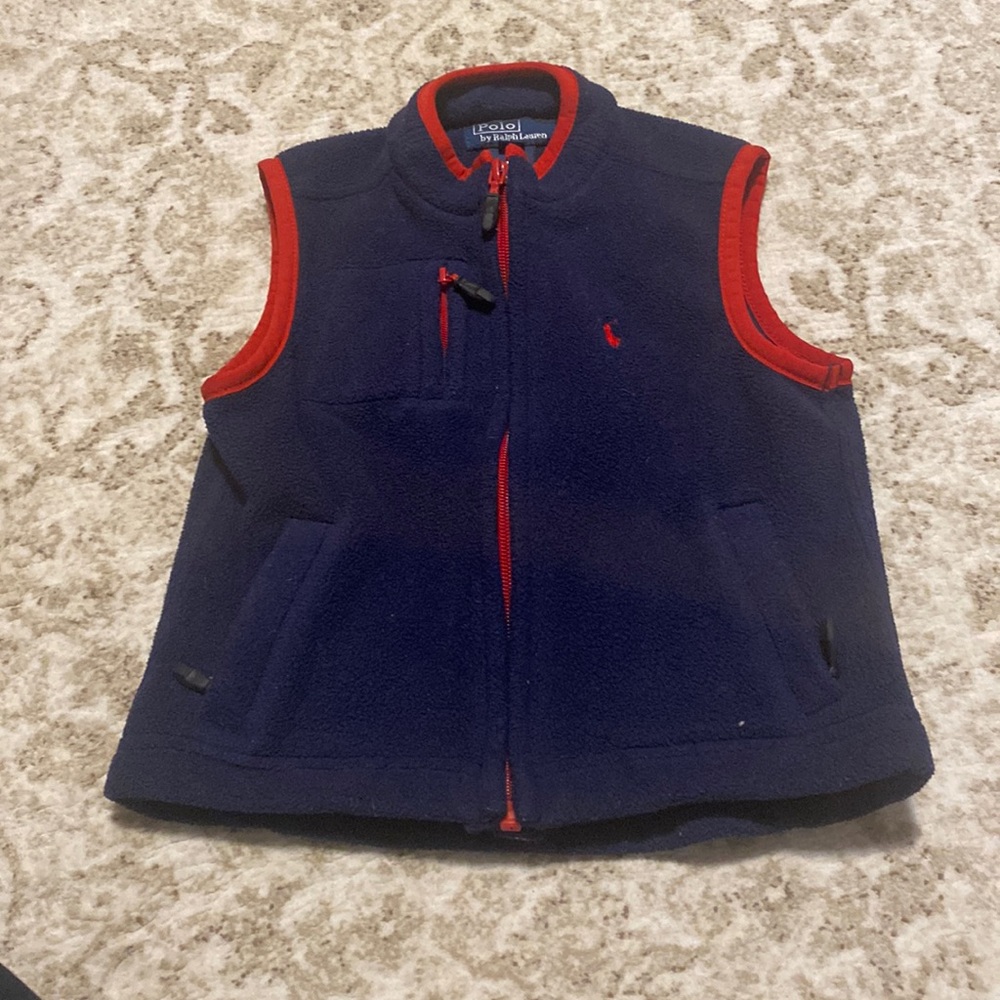 Polo fleece vest 18 months